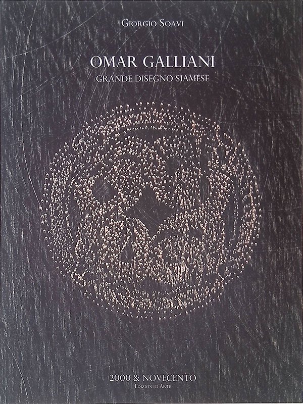Omar Galliani. Grande disegno siamese
