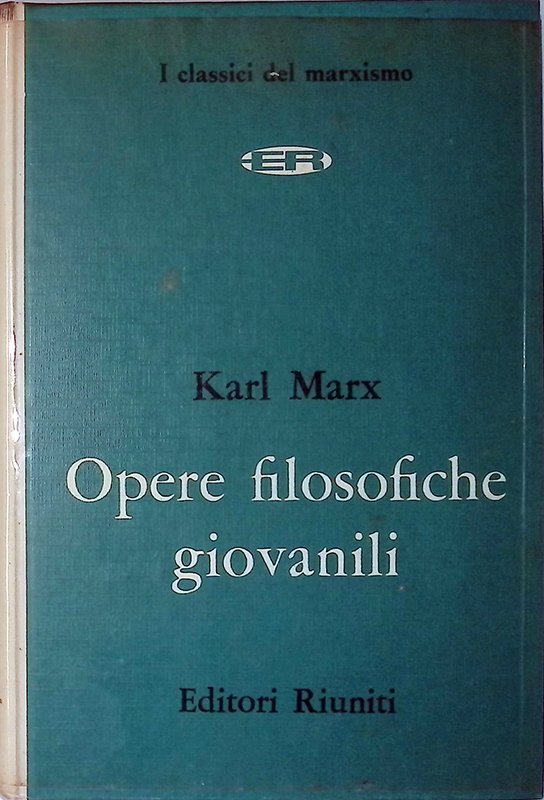 Opere filosofiche giovanili | Immagine principale