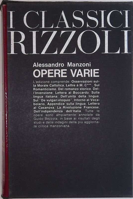 Opere varie | Immagine principale