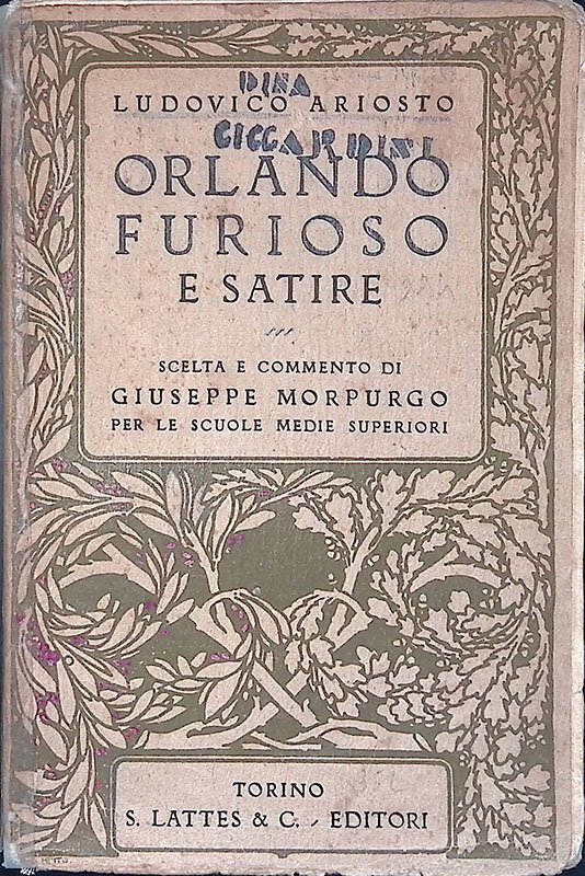 Orlando furioso e satire