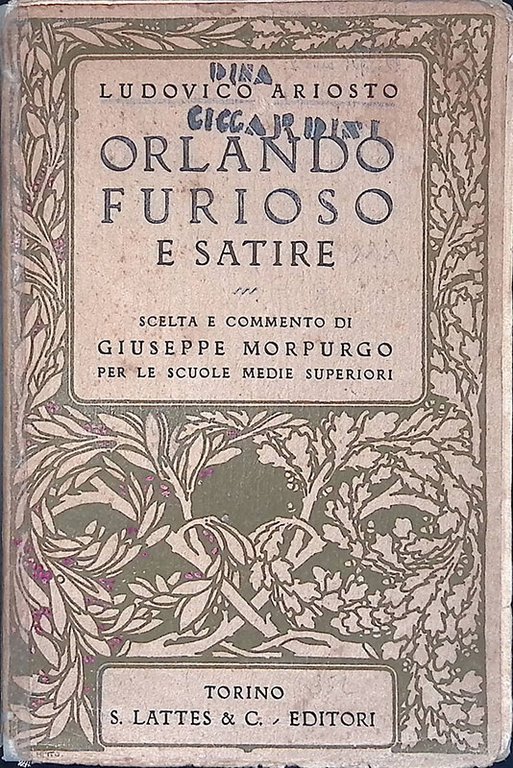 Orlando furioso e satire