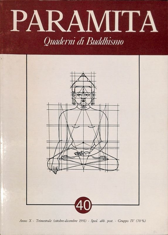 Paramita. Quaderni di Buddhismo. N. 40, 1991