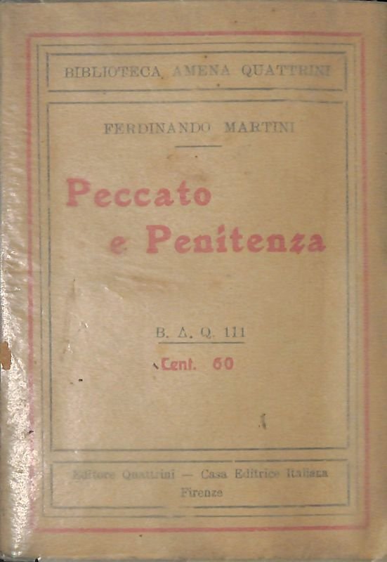 Peccato e penitenza | Immagine principale