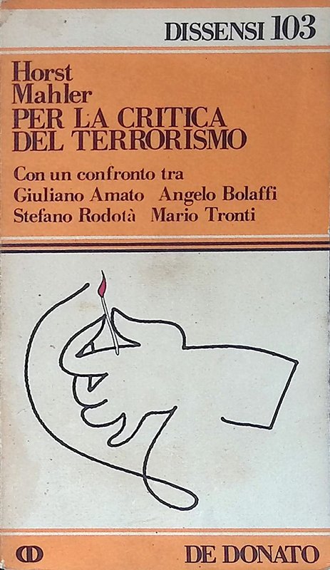 Per la critica del terrorismo. Con un confrontro tra Giuliano … | Immagine principale