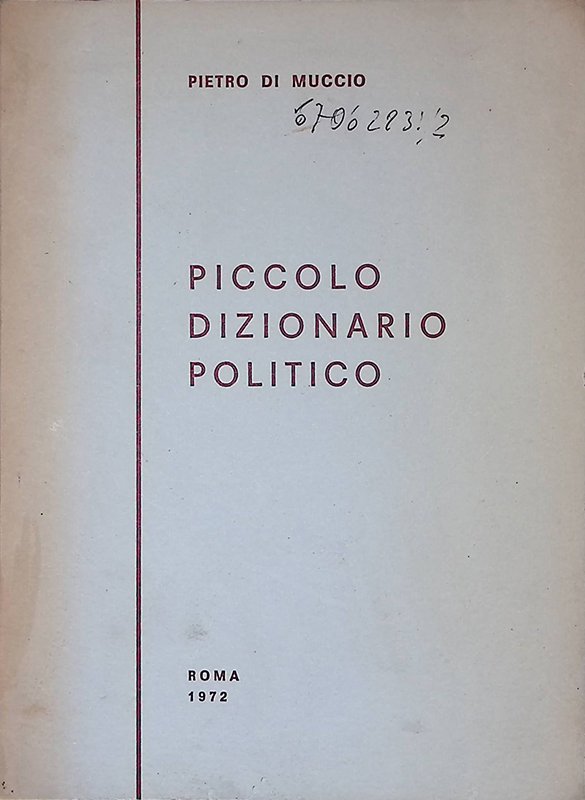 Piccolo dizionario politico