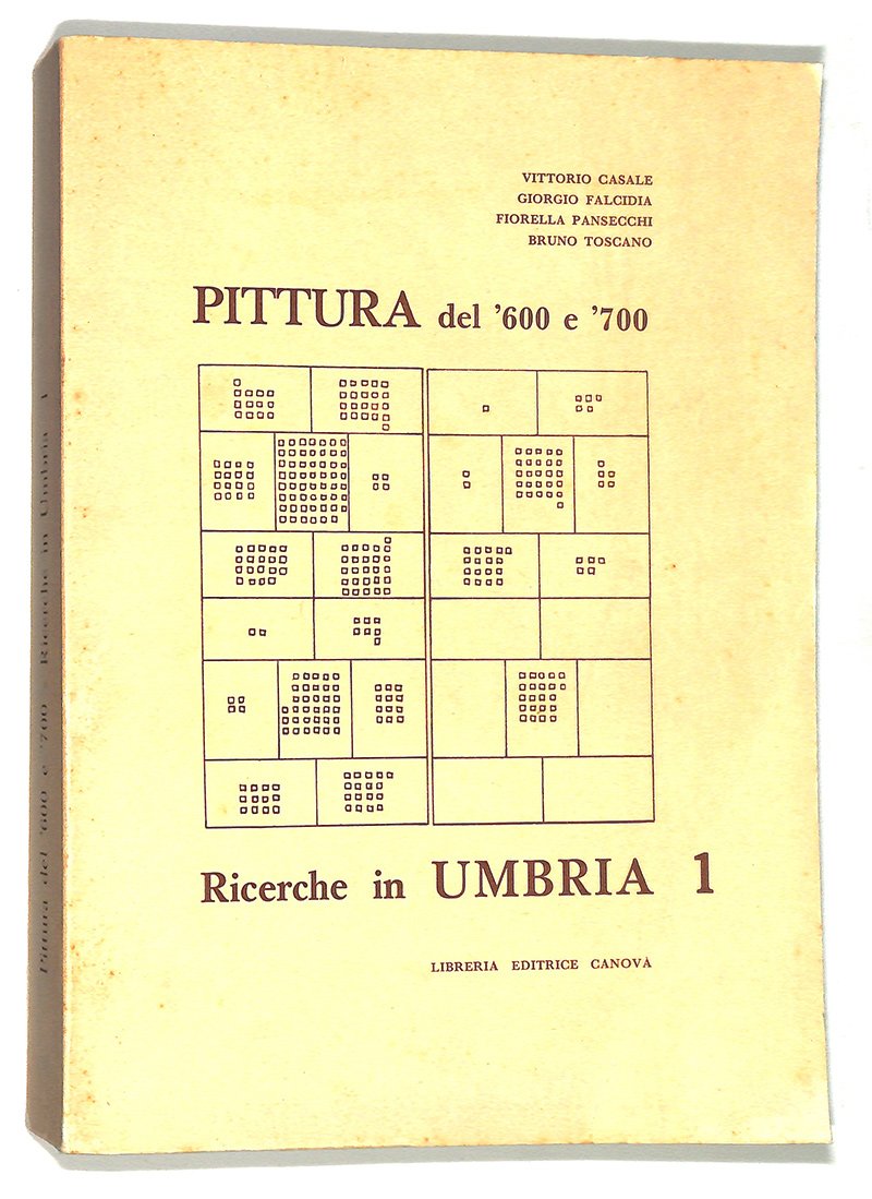 Pittura del Seicento e del Settecento. Ricerche in umbria 1