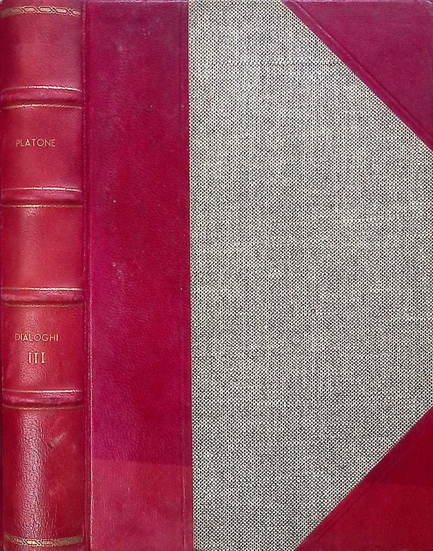 Platone. Dialoghi vol.3