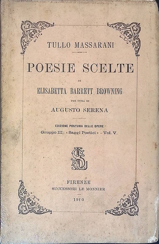 Poesie scelte di Elisabetta Barrett Browning