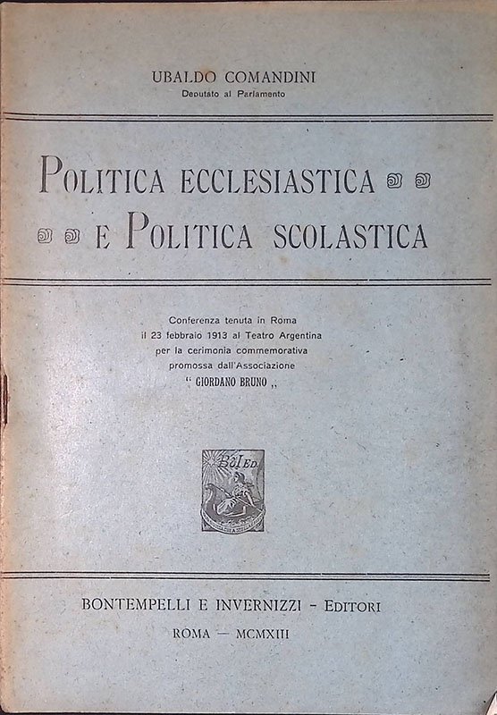 Politica ecclesiastica e politica scolastica