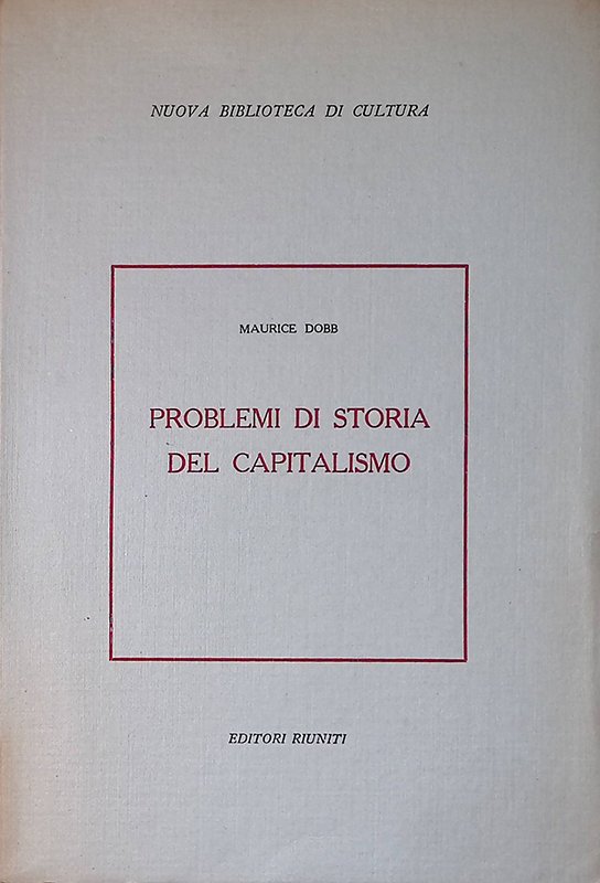 Problemi di storia del capitalismo