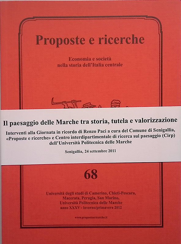 Proposte e ricerche n. 68