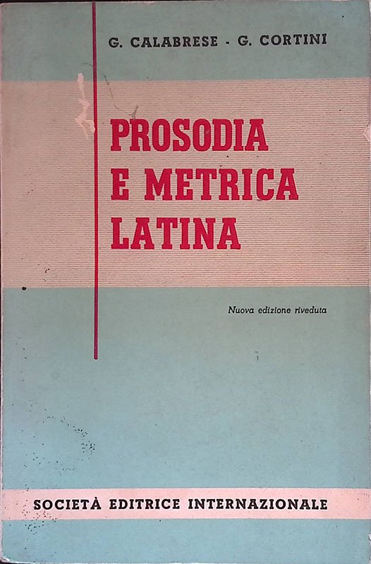 Prosodia e metrica latina | Immagine principale