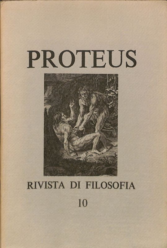 Proteus rivista di filosofia, n. 10 - 1973