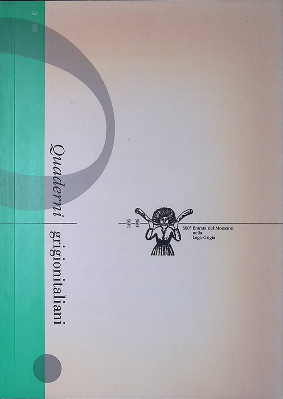 Quaderni Grigionitaliani. N.3 luglio 1996 | Immagine principale