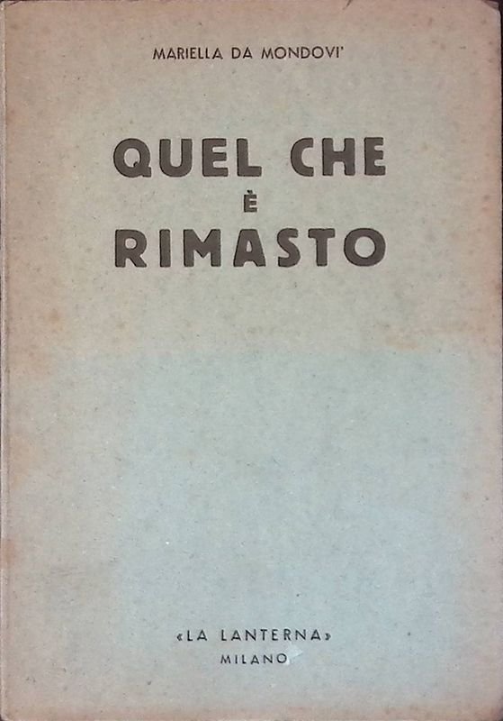 Quel che è rimasto | Immagine principale