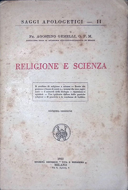 Religione e scienza