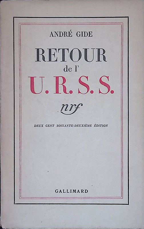Retour de l'U.R.S.S.