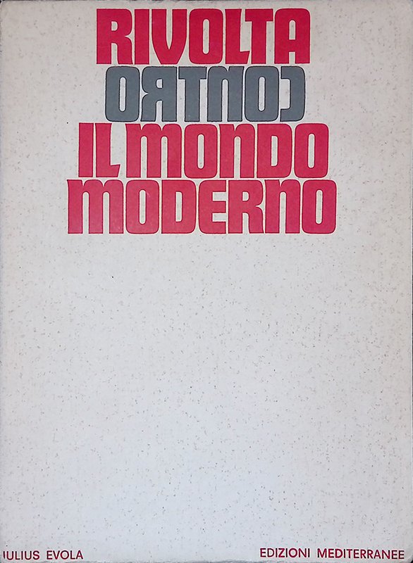 Rivolta contro il mondo moderno