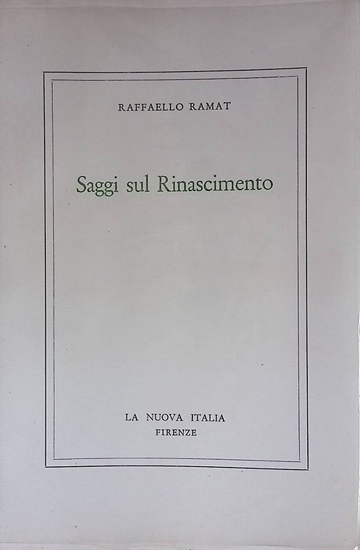Saggi sul Risorgimento | Immagine principale