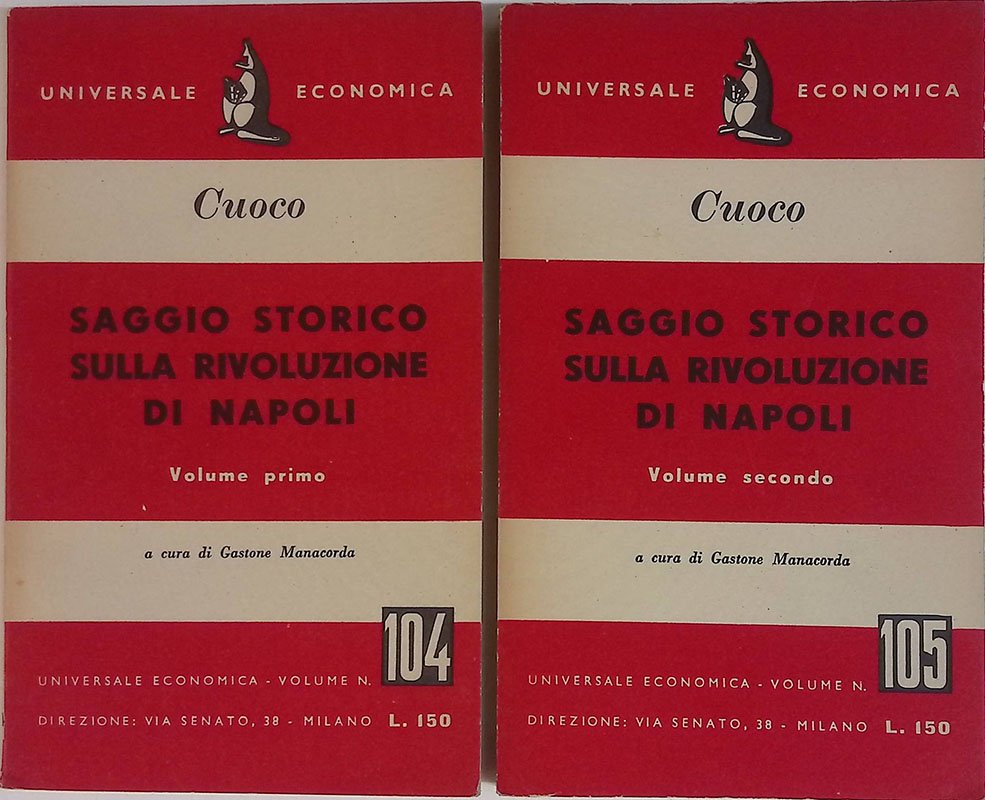 Saggio storico sulla rivoluzione di Napoli. 2 volumi | Immagine principale