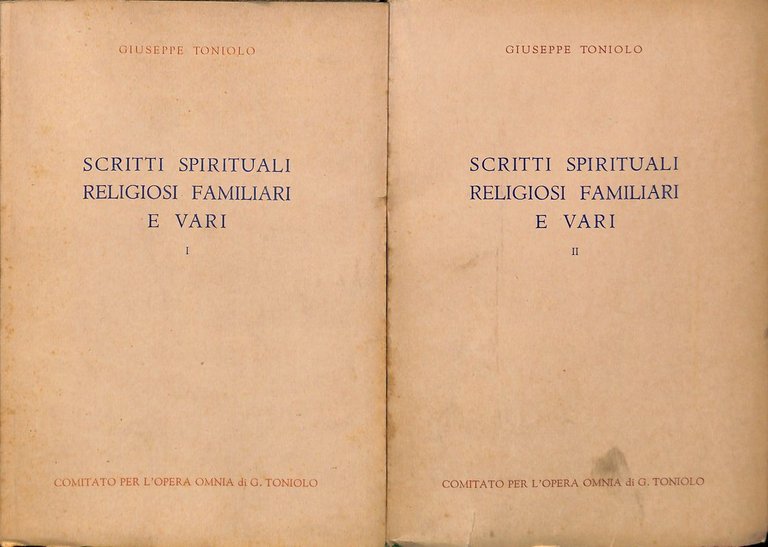 Scritti spirituali religiosi familiari e vari. Volume I-II | Immagine Gallery 2