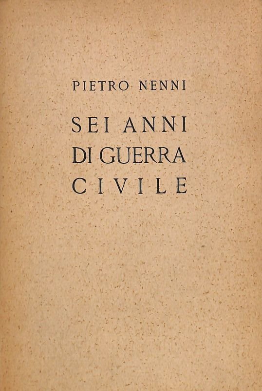 Sei anni di guerra civile