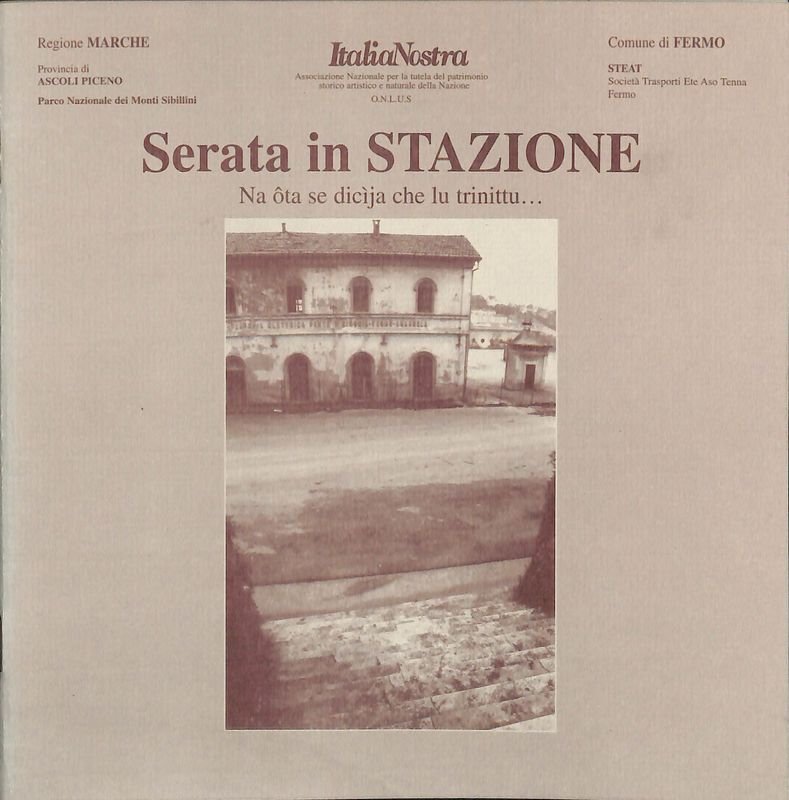 Serata in stazione. Na ota se dicija che lu trinittu | Immagine principale