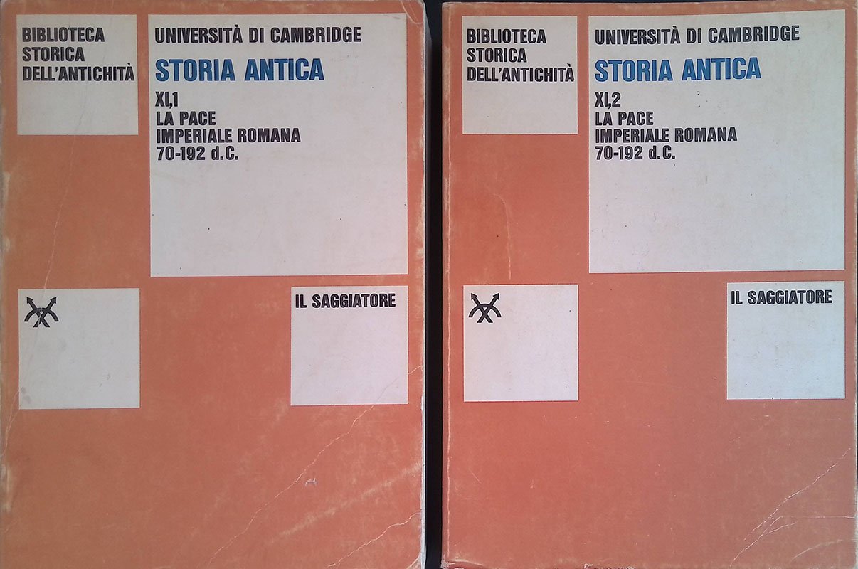 Storia Antica. La pace imperiale romana 70-192 d.C. vol. XI-1, … | Immagine principale