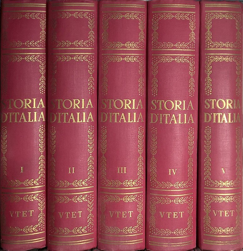 Storia d'Italia. 5 volumi