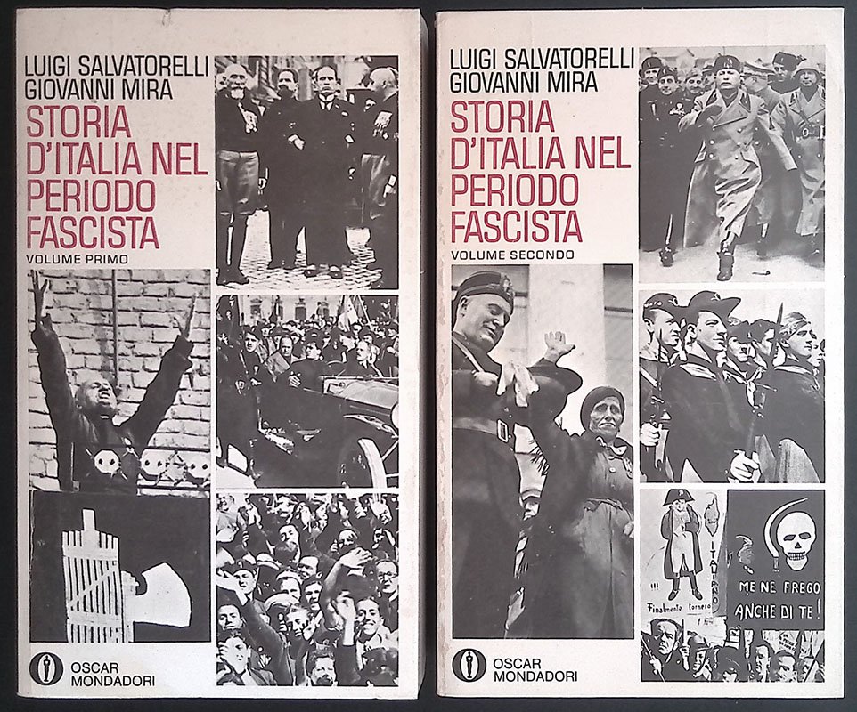 Storia d'Italia nel periodo fascista. 2 volumi