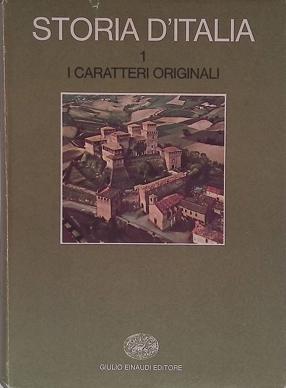 Storia d'Italia. Vol. 1. I caratteri originali | Immagine principale