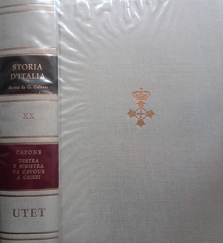 Storia d'Italia. Vol XX. Destra e Sinistra da Cavour a … | Immagine principale
