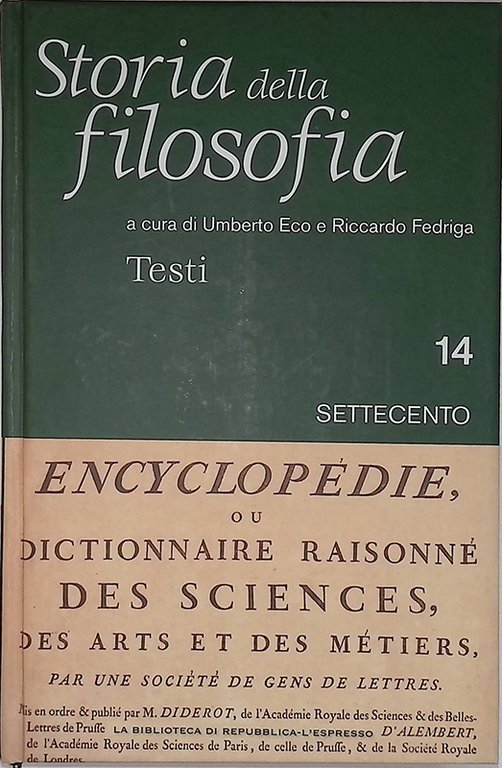 Storia della filosofia n.14. Settecento