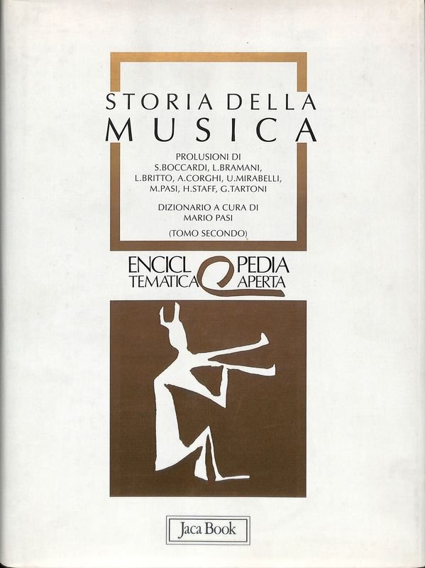 Storia della musica. Tomo secondo. G - Z | Immagine principale