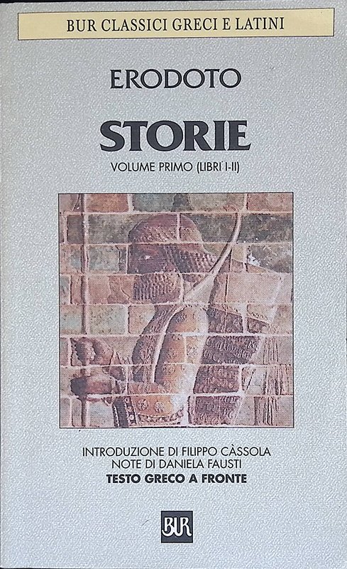 Storie. Volume primo Libri I-III