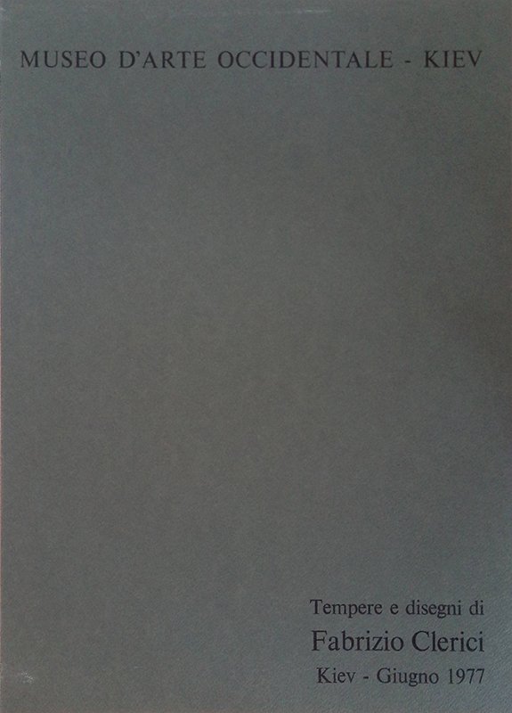 Tempere e disegni di Fabrizio Clerici. Kiev-giugno 1977 | Immagine principale