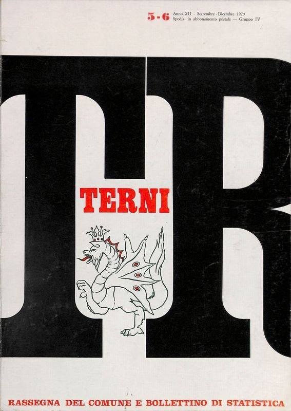 Terni. Rassegna del Comune e bollettino di statistica. N. 5-6, … | Immagine principale