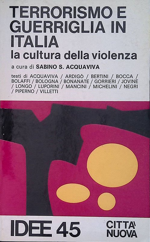 Terrorismo e guerriglia in Italia. La cultura della violenza | Immagine principale