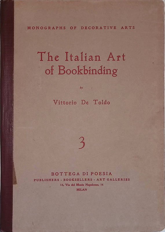 The Italian Art of Bookbinding