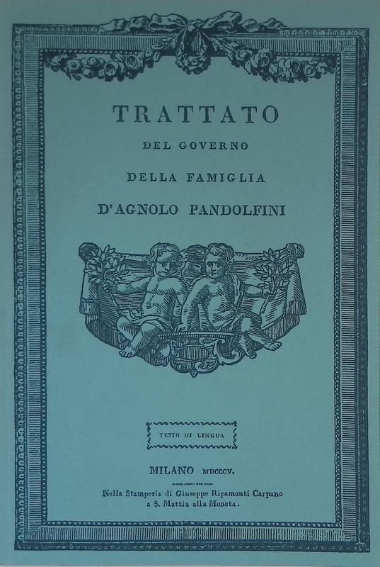 Trattato del governo della famiglia D'Agnolo Pandolfini