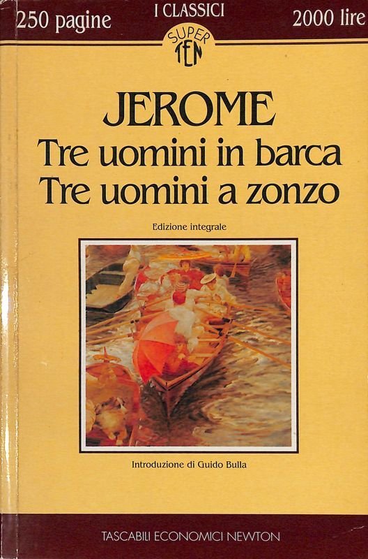 Tre uomini in barca. Tre uomini a zonzo | Immagine principale