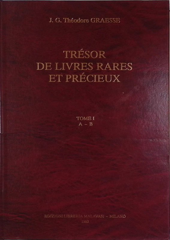 Trésor de livres rares et précieux. Ou Nouveau Dictionnaire Bibliographique …