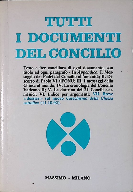 Tutti i documenti del Concilio