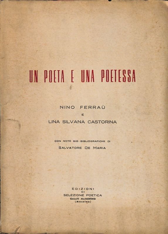 Un poeta e una poetessa | Immagine principale