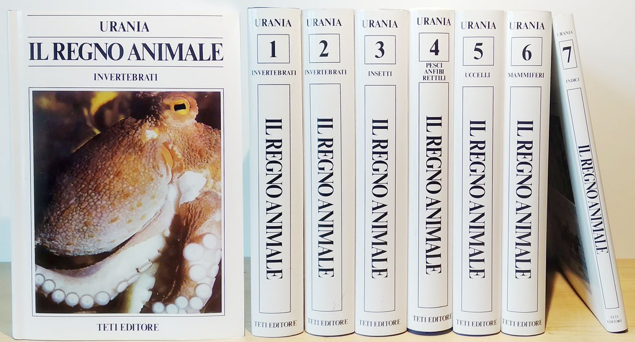 Urania. Il regno animale. 7 VOLUMI