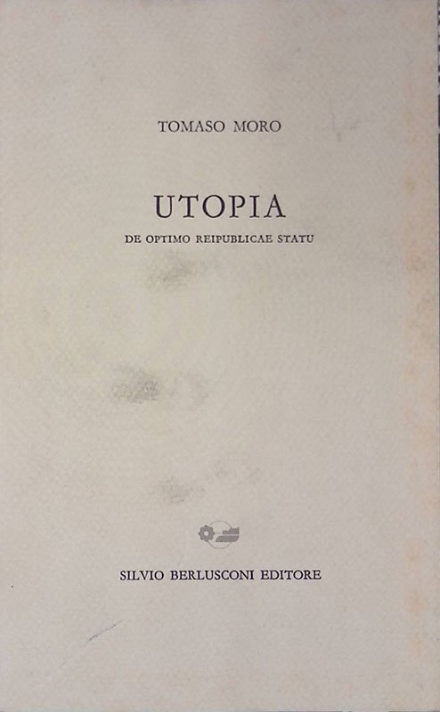 Utopia. De optimo reipublicae statu