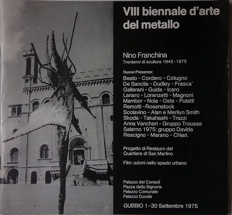 VIII biennale d'arte del metallo | Immagine principale