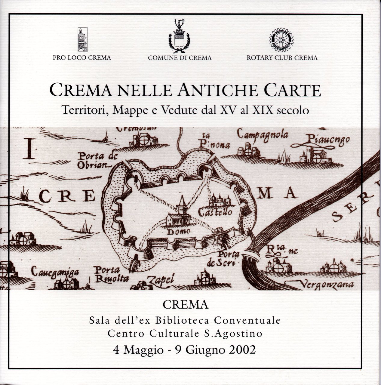 Crema nelle antiche carte. Territori, mappe e vedute dal XV … | Immagine principale