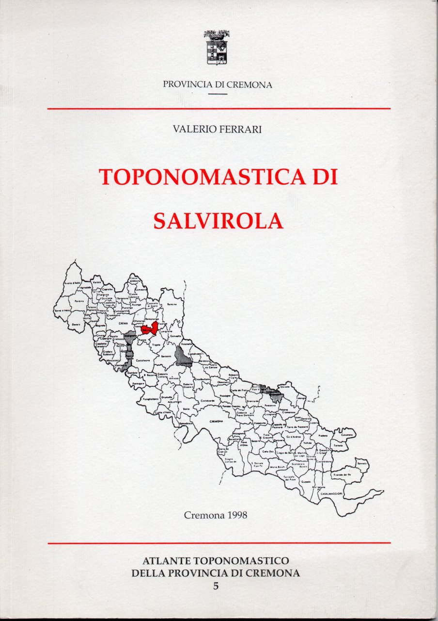 Toponomastica di Salvirola | Immagine principale