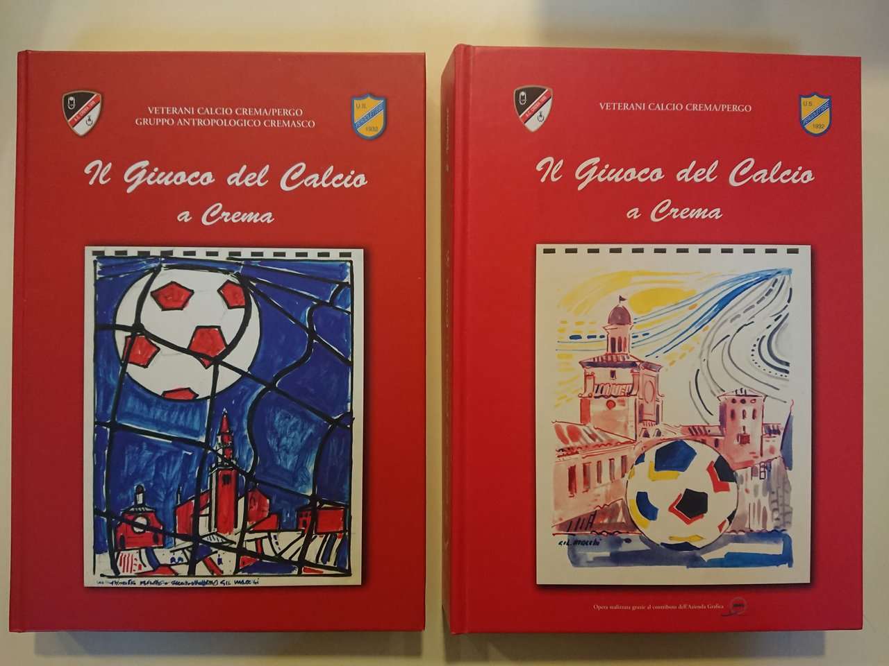 Il giuoco del calcio a crema. 2 volumi | Immagine principale